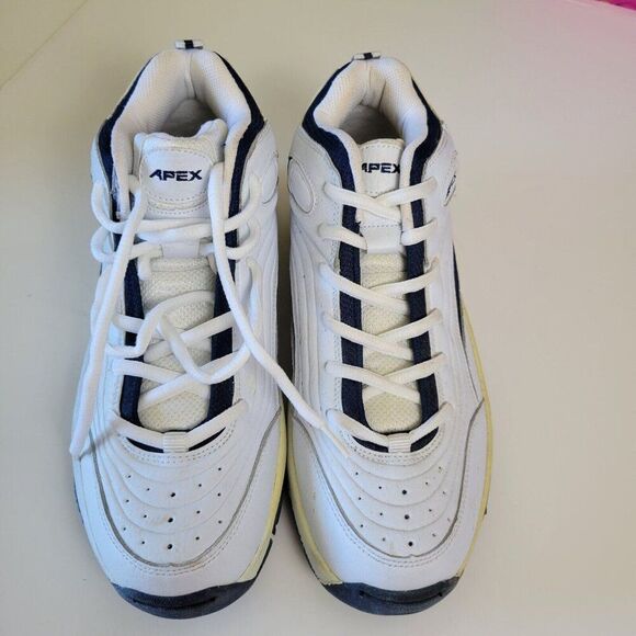 Apex Size 10 Diabetic Orthopedic shoes Lace-up NWOT UNWORN men's low sneakers - Picture 1 of 14